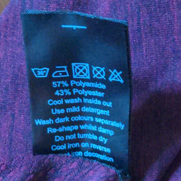 Alphalete Burgundy Maroon Red Short Sleeve T-Shirt Tee S - Picture 12 of 13